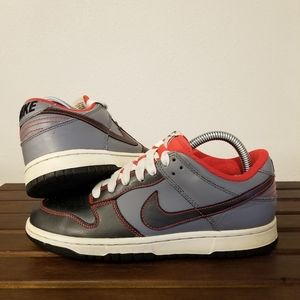 Nike Dunk Low Pro SB Cool Grey Black red